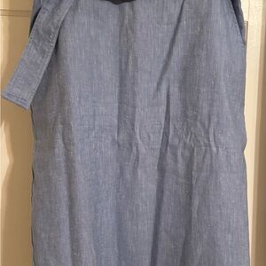 Ann Taylor Light Blue Belted Skirt - New with tags